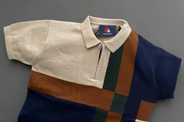 Men's_Collar_Chain_Knitted_Cotton_Multicolor_Fancy_T-Shirt__
