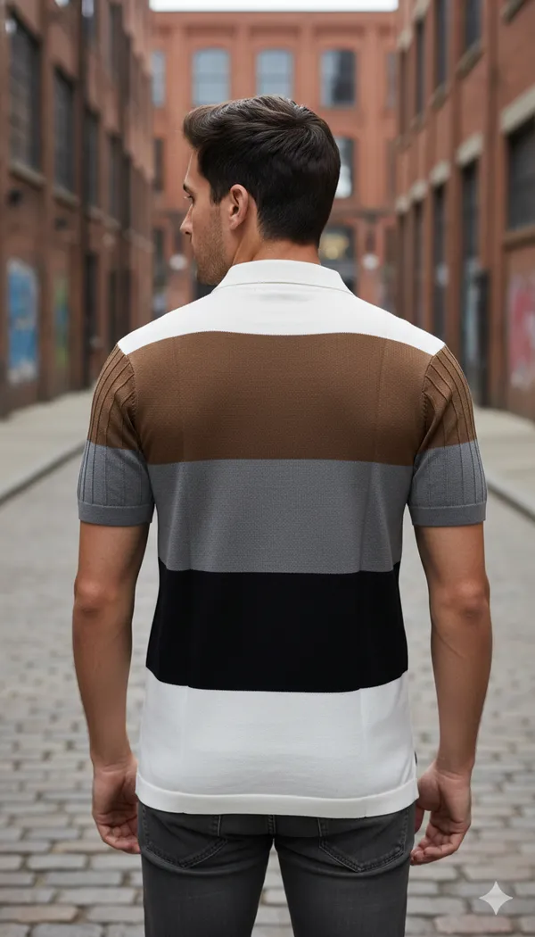 Men's_Collar_Chain_Knitted_Cotton_Half_Sleeve_Multicolor_Fancy_T-Shirt