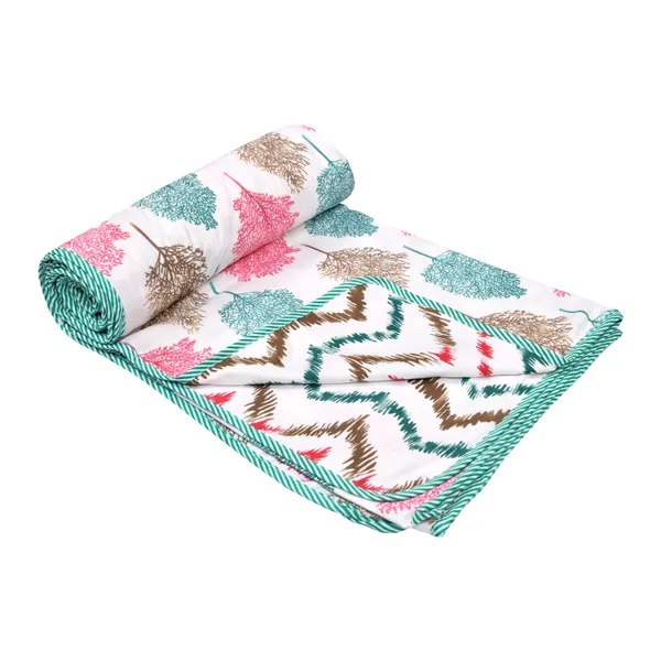 Single_Bed_Multicolor_Cotton_Reversible_Dohar_Printed_Blanket_Soft_&_Lightweight_AC_Comforter_Perfect_Festive_Gift_Blankets