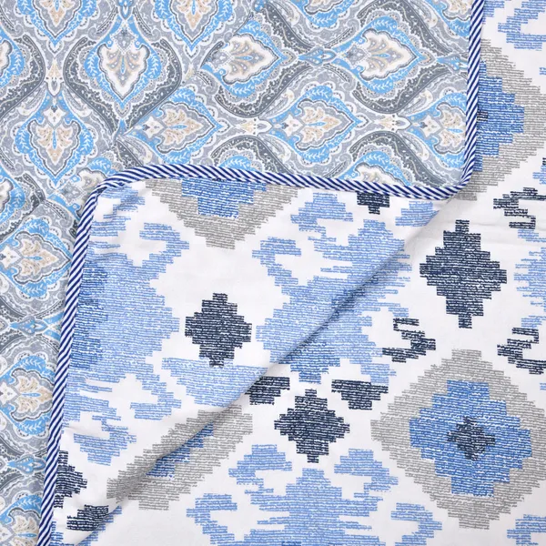 Single_Bed_Blue_&_White_Cotton_Reversible_Dohar_Printed_Blanket_Soft_&_Lightweight_AC_Comforter_Perfect_Festive_Gift_Blankets