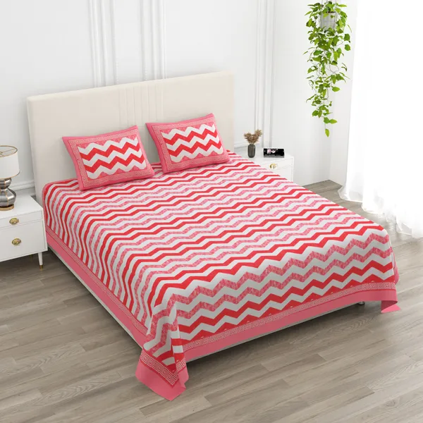 Double_Bed_Red_Cotton_Bedsheet_For_Double_Bed_With_2_Pillow_Covers_Premium_King_Size_Bedsheets