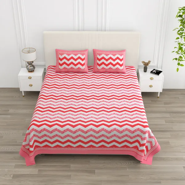 Double_Bed_Red_Cotton_Bedsheet_For_Double_Bed_With_2_Pillow_Covers_Premium_King_Size_Bedsheets