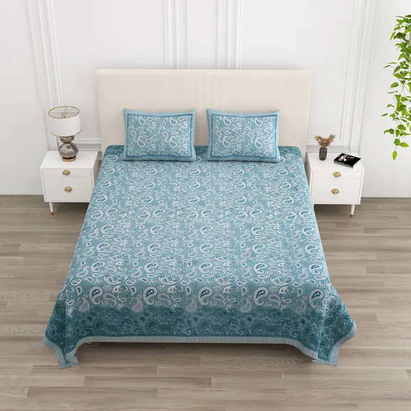 Double_Bed_Blue_Cotton_Bedsheet_For_Double_Bed_With_2_Pillow_Covers_Premium_King_Size_Bedsheets