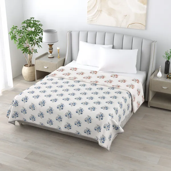 Double_Bed_Blue_&_Orange_Cotton_Reversible_Dohar_Printed_Blanket_Soft_&_Lightweight_AC_Comforter_Perfect_Festive_Gift_Blankets