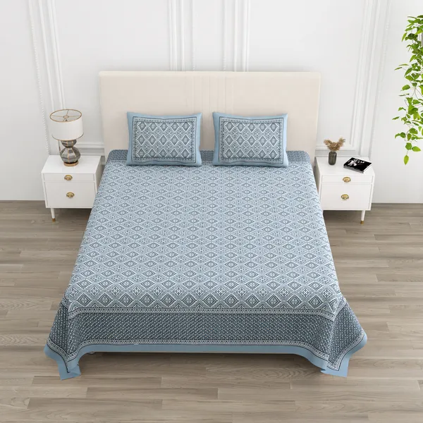 Double_Bed_Blue_Cotton_Bedsheet_For_Double_Bed_With_2_Pillow_Covers_Premium_King_Size_Bedsheets