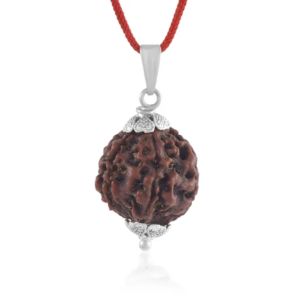 5_Mukhi_Rudraksha_Pendant_With_Red_Thread_|_For_Men_&_Women_Natural_&_Certified