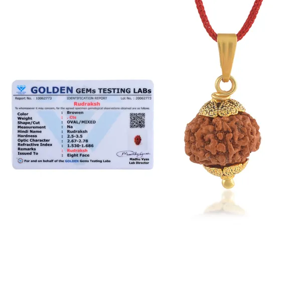 8_Mukhi_Rudraksha_Pendant_With_Red_Thread_|_For_Men_&_Women_Natural_&_Certified