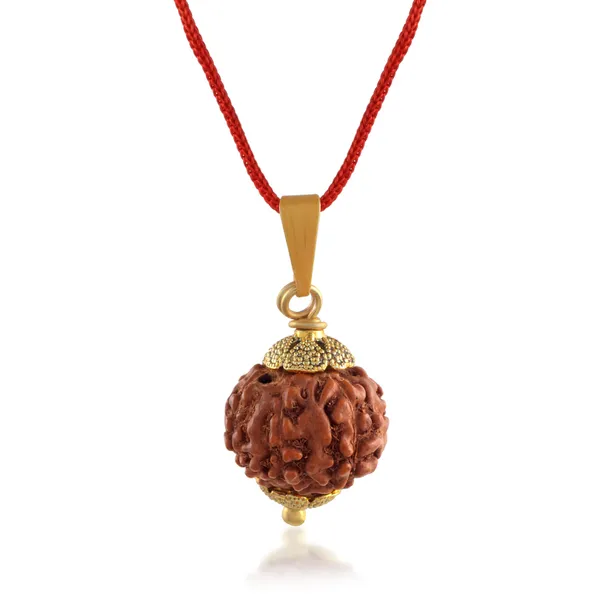 10_Mukhi_Rudraksha_Pendant_With_Red_Thread_|_For_Men_&_Women_Natural_&_Certified