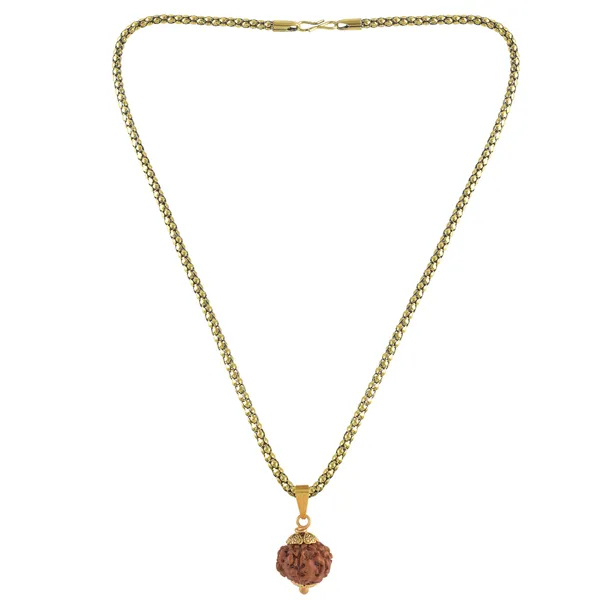 8_Mukhi_Rudraksha_Pendant_With_Chain_|_For_Men_&_Women_Natural_&_Certified