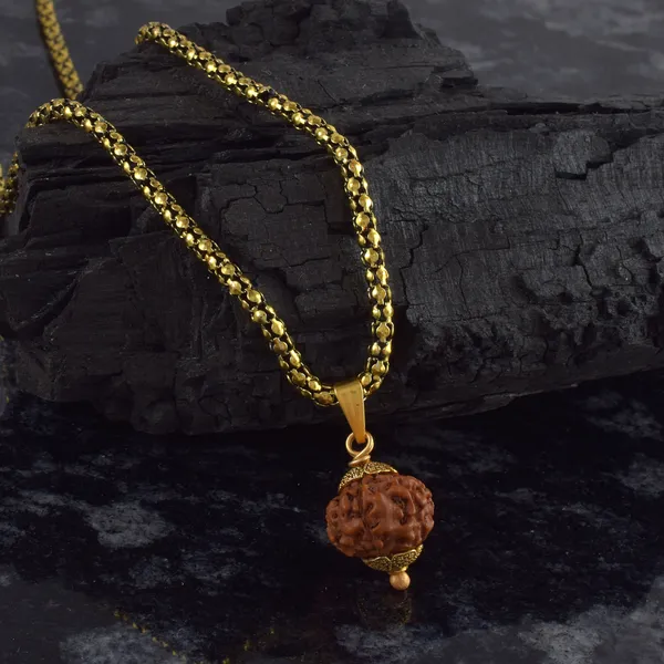 8_Mukhi_Rudraksha_Pendant_With_Chain_|_For_Men_&_Women_Natural_&_Certified
