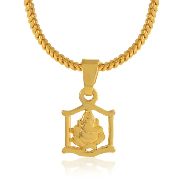 Ganpati_Bappa_Gold_Plated_Brass_Chain_With_Pendant_|_For_Men_and_Women
