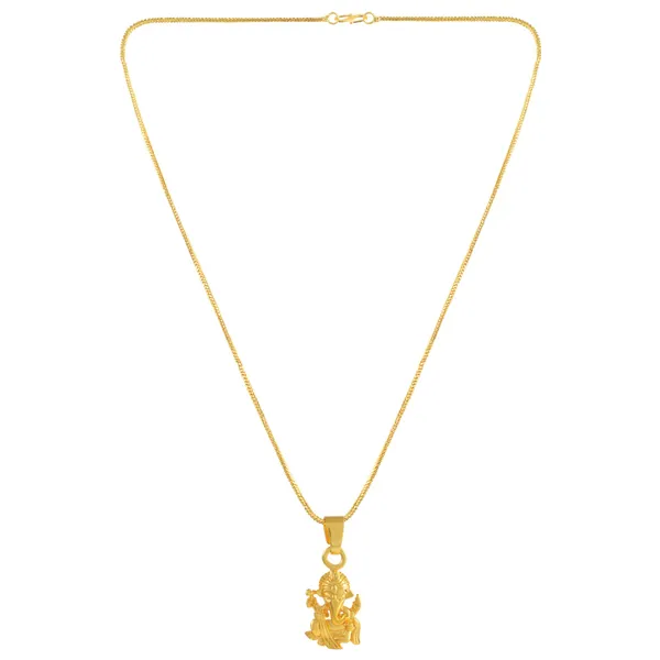 Ganpati_Bappa_Gold_Plated_Brass_Chain_With_Pendant_|_For_Men_and_Women