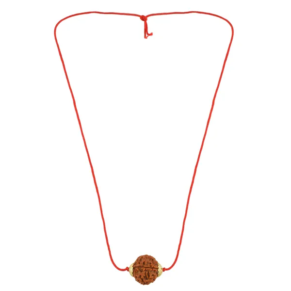 5_Mukhi_Nepali_Rudraksha_Gold_Plated_Pendant_With_Spetic_Crystal_Shivling_|_Astrological_Natural_&_Certified_for_Men_&_Women