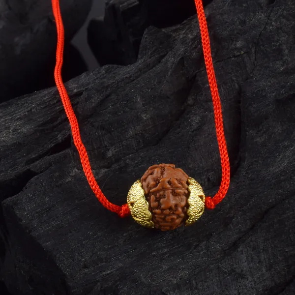7_Mukhi_Nepali_Rudraksha_Gold_Plated_Pendant_With_Spetic_Crystal_Shivling_|_Astrological_Natural_&_Certified_for_Men_&_Women