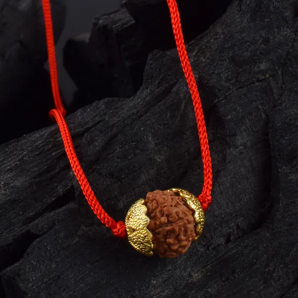 9_Mukhi_Nepali_Rudraksha_gold_Plated_Pendant_With_Spetic_Crystal_Shivling_|_Astrological_Natural_&_Certified_for_Men_&_Women