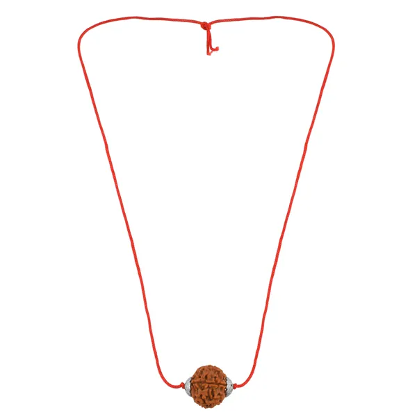 5_Mukhi_Nepali_Rudraksha_silver_Plated_Pendant_With_Spetic_Crystal_Shivling_|_Astrological_Natural_&_Certified_for_Men_&_Women