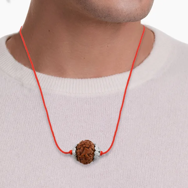7_Mukhi_Nepali_Rudraksha_silver_Plated_Pendant_With_Spetic_Crystal_Shivling_|_Astrological_Natural_&_Certified_for_Men_&_Women