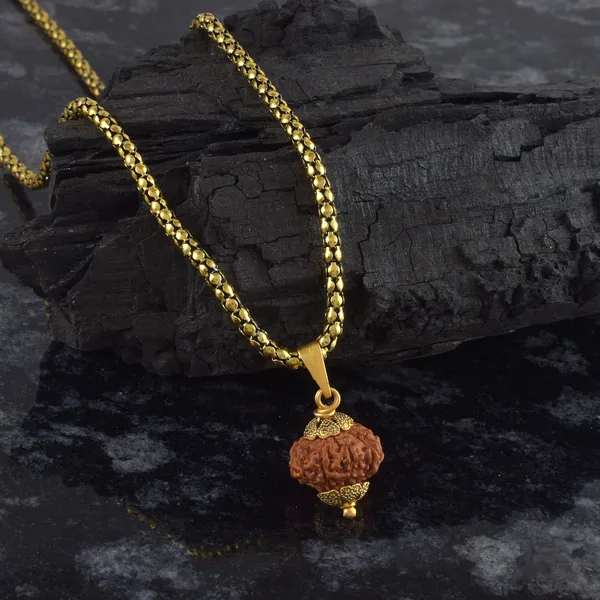 9_Mukhi_Rudraksha_Pendant_With_Chain_|_For_Men_&_Women_Natural_&_Certified