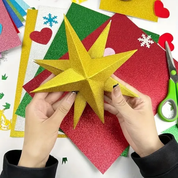 Golden_Foam_Glitter_Diy_Work_Decoration_(Pack_Of_10)_(30_X_20_Cm)