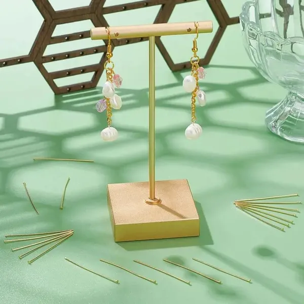 Golden_Head_Pin_For_Jewellery_Making_|_Crafts_|_Earrings_|_Art_And_Craft_|_Diy_Projects_(200_Pcs)_(2.5_Cm)