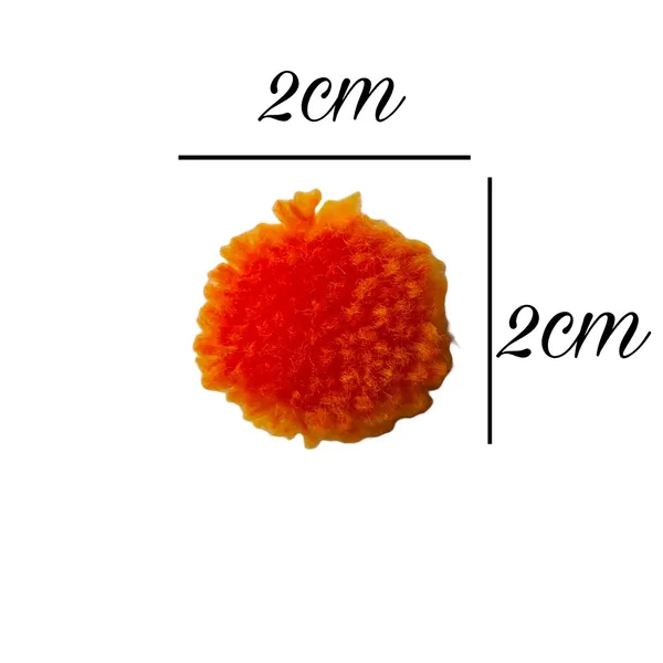 Orange_Round_Shaped_Soft_Fluffy_Pompom_For_Art_And_Craft_|_Party_Decoration_|_Kids_Craft_Project_(50_Pcs)