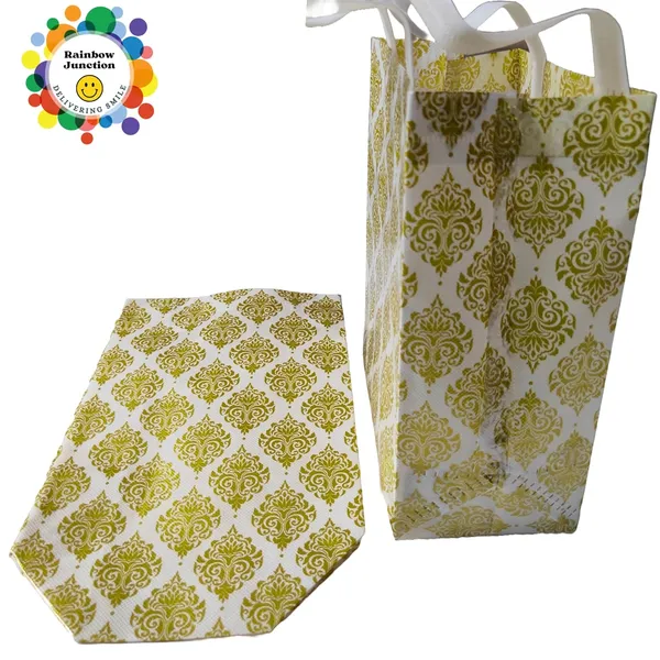 White_&_Golden_Non-Woven_Printed_Reusable_Eco-Friendly_Carry_Bags_With_Handle