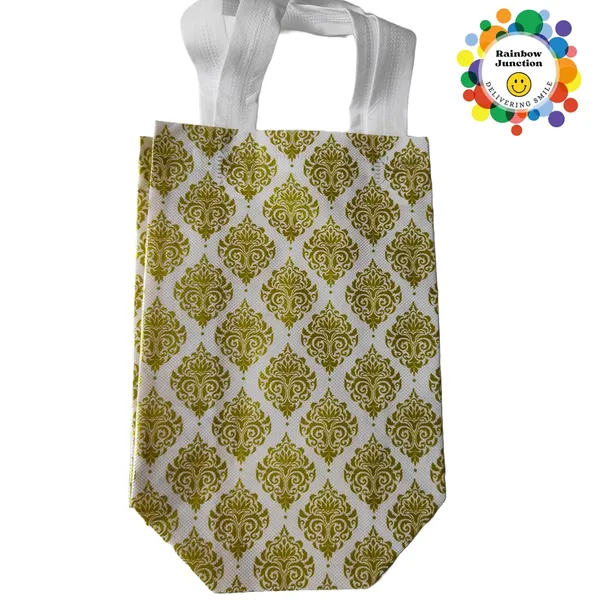 White_&_Golden_Non-Woven_Printed_Reusable_Eco-Friendly_Carry_Bags_With_Handle