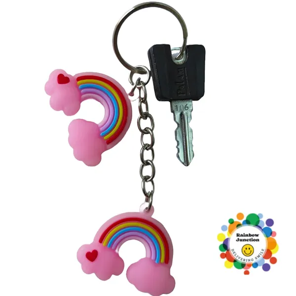 Multicolor_3D_Silicone_Premium_Key_Rings_Suitable_For_Car_Bike_Key_Chains_|_Bag_Charms_|_Gifts_(Pack_Of_2)_(8_X_2_X_4_Cm)