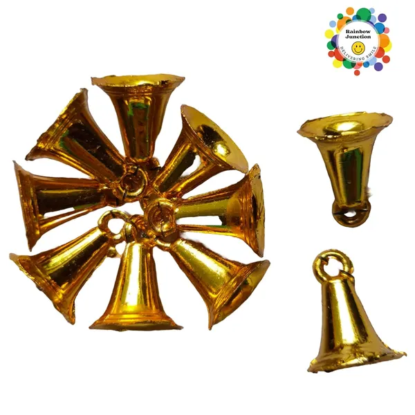 Golden_Plastic_Bell_For_Christmas_Tree_Decoration_Or_Other_Craft_Work_(Pack_Of_50)_(2_X_1.5_Cm)