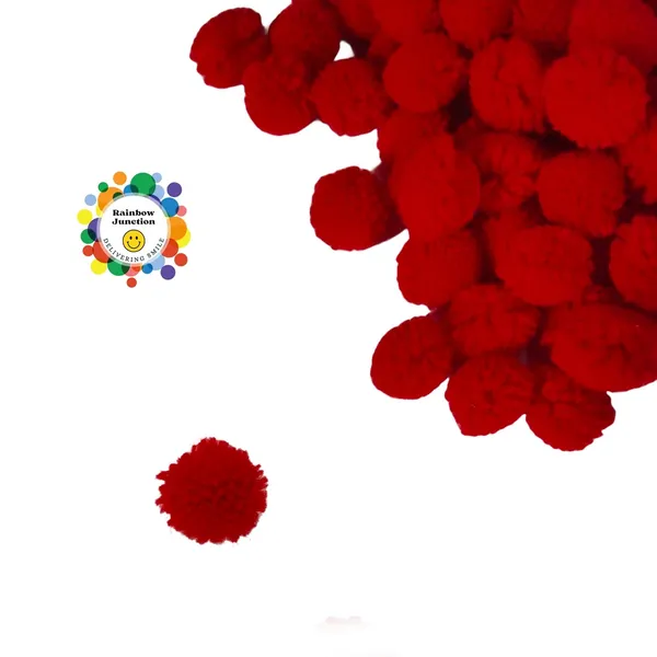 Red_Round_Shaped_Soft_Fluffy_Pompom_For_Art_And_Craft_|_Party_Decoration_|_Kids_Craft_Project_(50_Pcs)