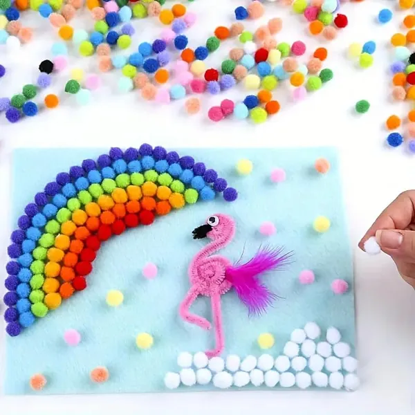 Multicolor_Round_Shaped_|_Soft_Fluffy_Pompom_For_Art_And_Craft_|_Party_Decoration_|_Kids_Craft_Project_(1.5_Cm)