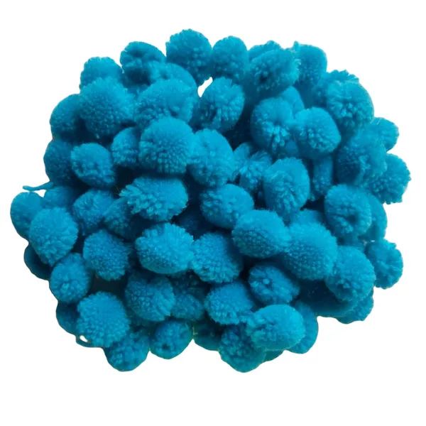 Sky_Round_Shaped_Soft_Fluffy_Pompom_For_Art_And_Craft_|_Party_Decoration_|_Kids_Craft_Project_(50_Pcs)