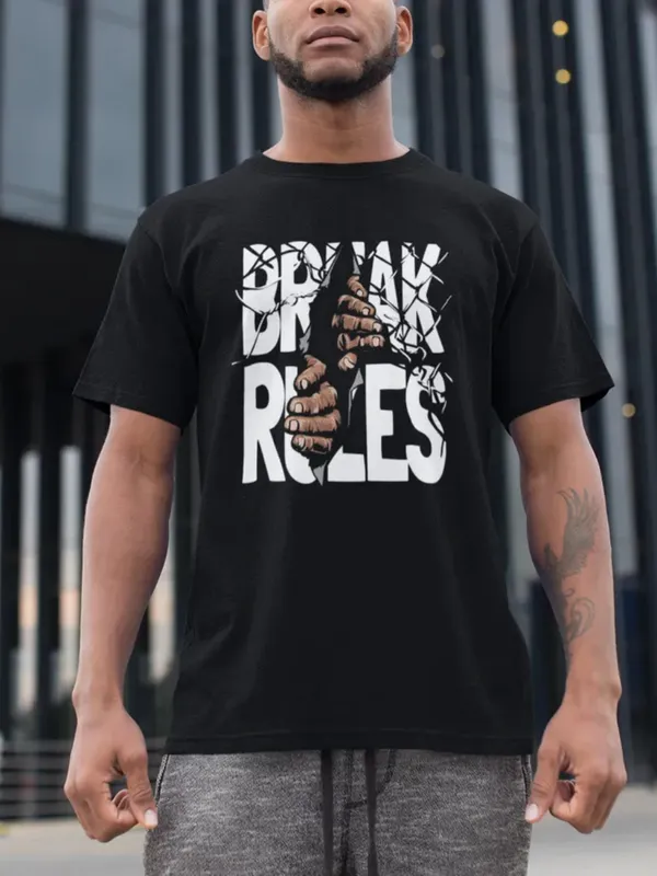Black_Cotton_Oversized_Drop_Shoulder_Unisex_T-shirt_With_240_GSM_(Break_Rules)