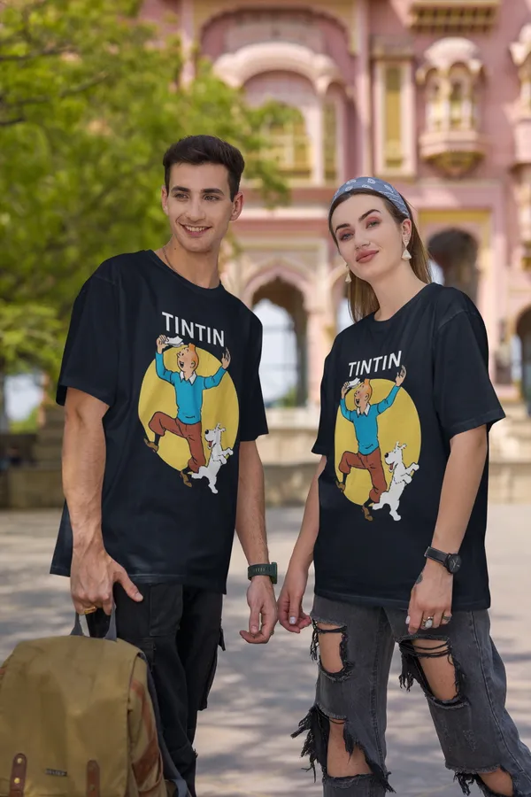 Darkest_Blue_Pure_Cotton_Oversized_Drop_Shoulder_T-shirt_With_240_GSM_(Tintin)