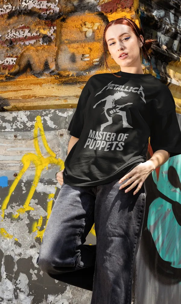 Black_Pure_Cotton_Oversized_Drop_Shoulder_Unisex_T-shirt_With_240_GSM_(Metallica)