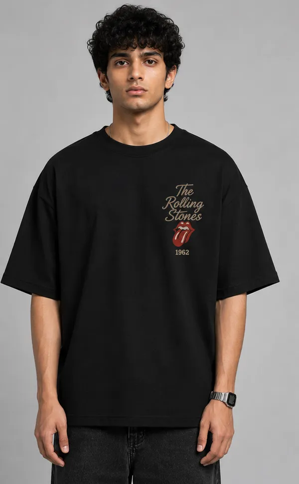 Appam_Amplified_Soul_Oversized_T-Shirt_|_Volume_Distortion_Emotion_|_Rock_Music_Guitar_Amp_Graphic_Back_Print_|_240_GSM_Biowashed_Cotton_Black