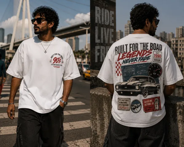 Appam_Legends_Never_Fade_Oversized_T-Shirt_|_Built_for_The_Road_Vintage_Muscle_Car_Graphic_|_Back_Printed_Retro_Auto_Tee_|_240_GSM_Biowashed_Cotton_White