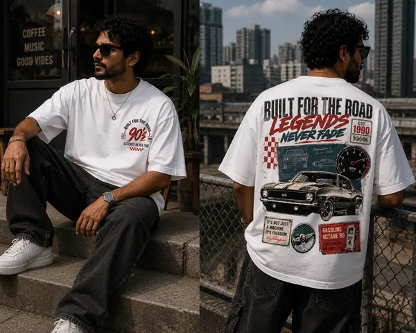 Appam_Legends_Never_Fade_Oversized_T-Shirt_|_Built_for_The_Road_Vintage_Muscle_Car_Graphic_|_Back_Printed_Retro_Auto_Tee_|_240_GSM_Biowashed_Cotton_White