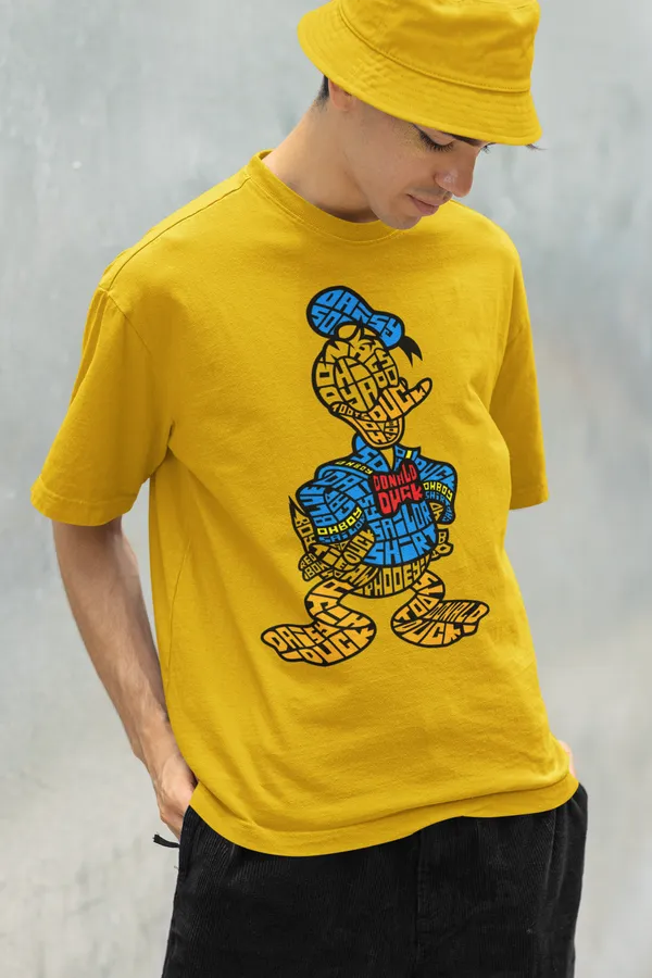 Mustard_Pure_Cotton_Oversized_Drop_Shoulder_T-Shirt_for_Men_(240_Gsm)_(Donald_Caligraphy)