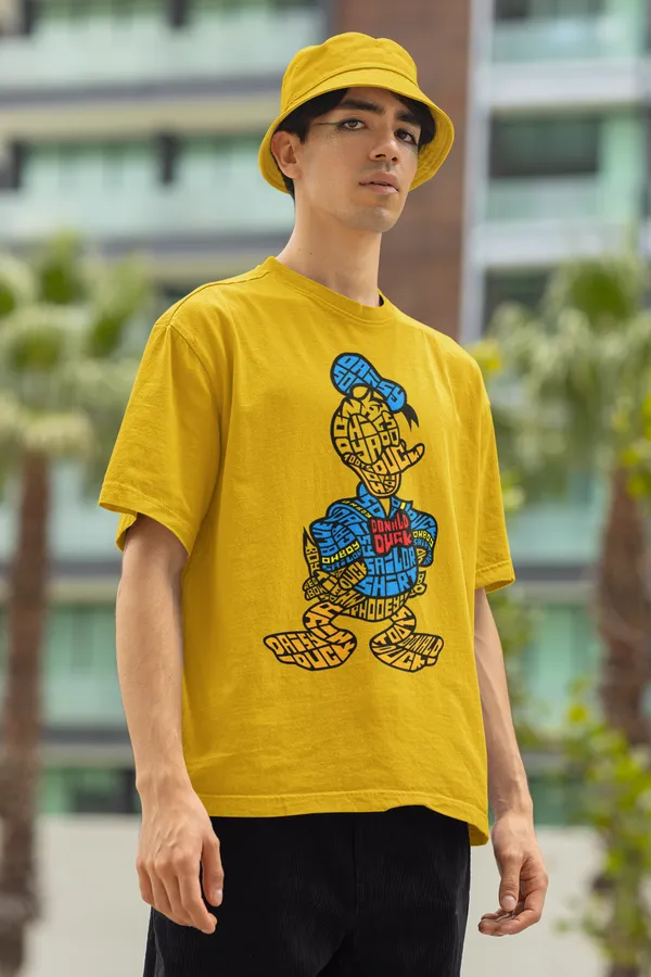 Mustard_Pure_Cotton_Oversized_Drop_Shoulder_T-Shirt_for_Men_(240_Gsm)_(Donald_Caligraphy)