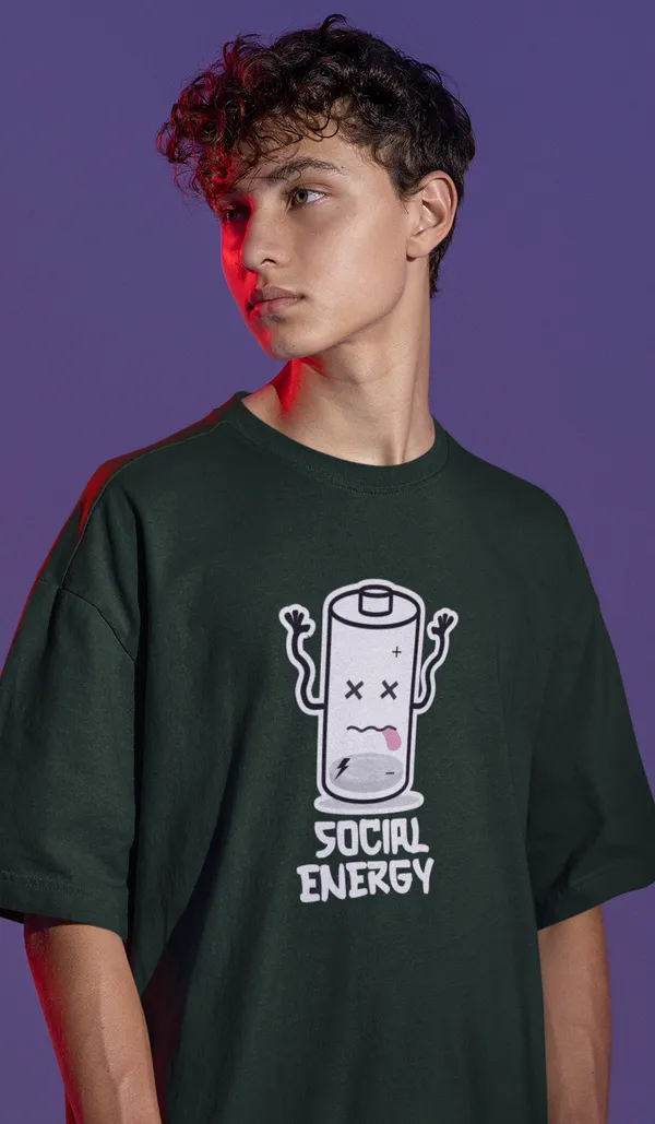 Green_Pure_Cotton_Oversized_Drop_Shoulder_T-Shirt_for_Men_(240_Gsm)_(Social_Energy_is_Down)