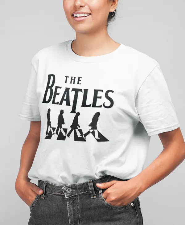 Off_White_Cotton_Oversized_Drop_Shoulder_Women_T-shirt_With_240_GSM_(Beatles)