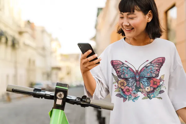 Off_White_Cotton_Oversized_Drop_Shoulder_Unisex_T-shirt_With_240_GSM_(Butterfly)