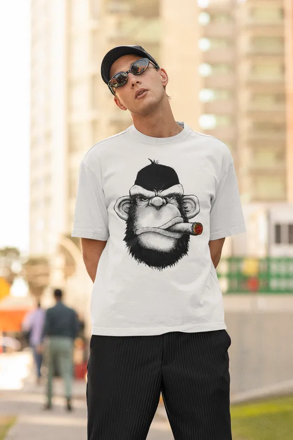 Off_White_Cotton_Oversized_Drop_Shoulder_T-shirt_With_240_GSM_(Gorilla)__For_Men