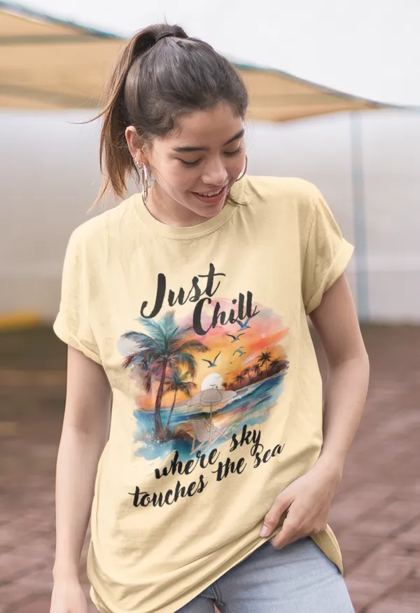 Peach_Pure_Cotton_Oversized_Drop_Shoulder_T-Shirt_for_Men_(220_Gsm)_(Just_Chill)