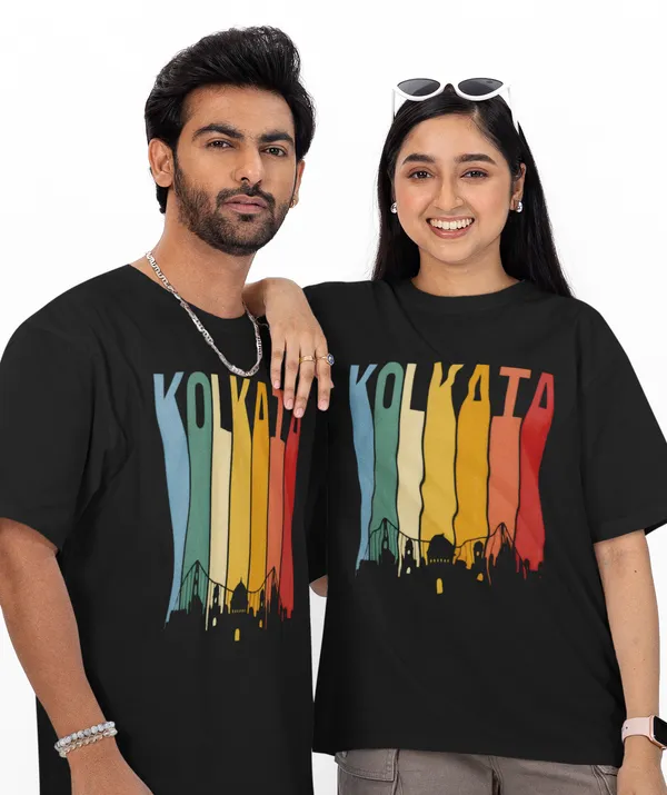 Unisex_Black_Kolkata_Collection_-_Pure_Cotton_Oversized_Drop_Shoulder_T-Shirt_(240_Gsm)_(Kolkata)
