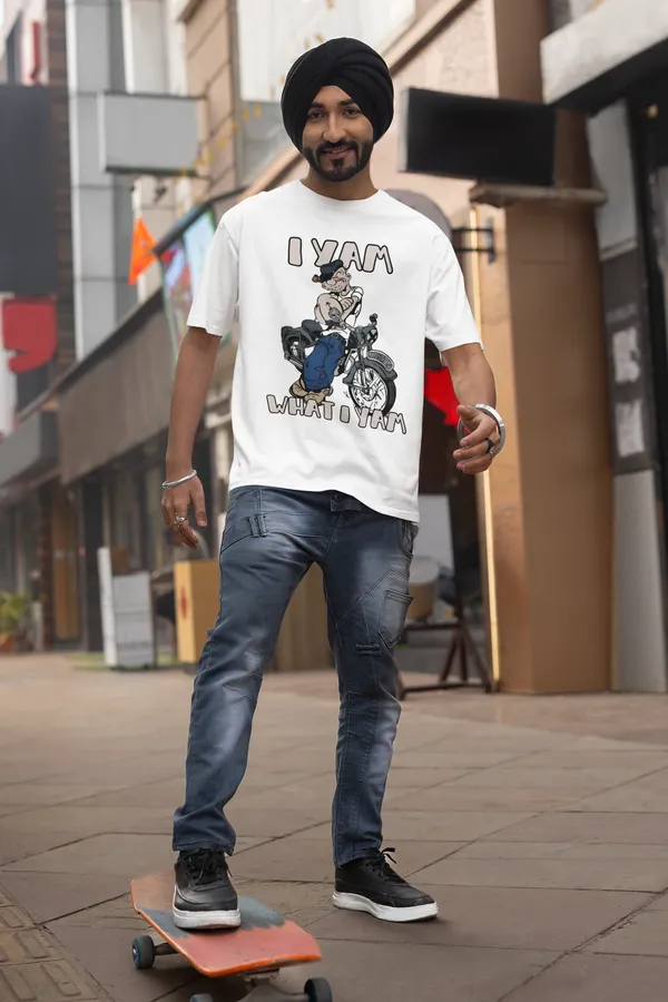 Off_White_Cotton_Oversized_Drop_Shoulder_T-shirt_With_240_GSM_(Popeye_The_Sailor)__For_Men