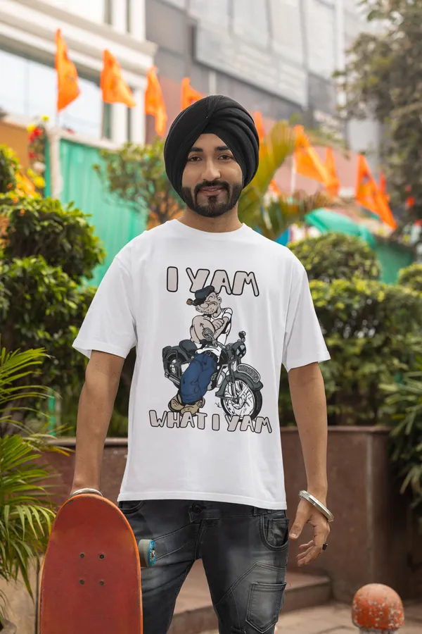 Off_White_Cotton_Oversized_Drop_Shoulder_T-shirt_With_240_GSM_(Popeye_The_Sailor)__For_Men