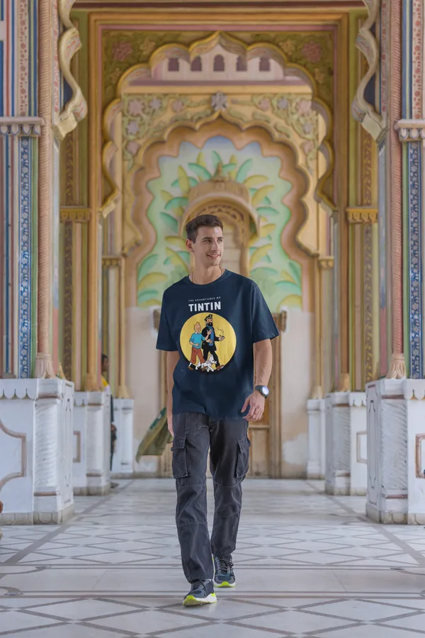 Darkest_Blue_Cotton_Oversized_Drop_ShoulderT-shirt_With_240_GSM_(Adventure_Of_Tintin)__For_Men