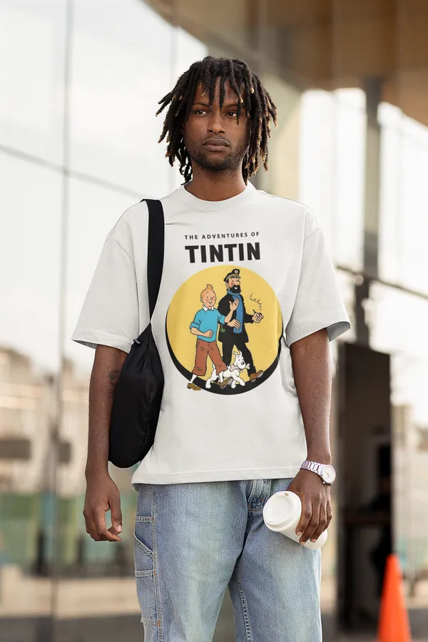 Off_White_Cotton_Oversized_Drop_Shoulder_T-shirt_With_240_GSM_(Adventure_Of_Tintin)__For_Men